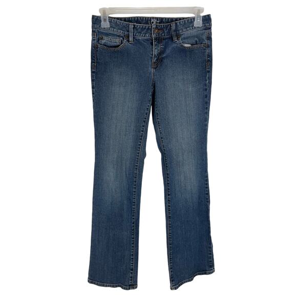 Ann Taylor Loft Womens Original Boot Mid Wash Blue Jeans Size 4 - Picture 1 of 7